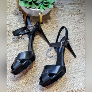 Ralph Lauren Purple Label Strappy Stiletto Heels